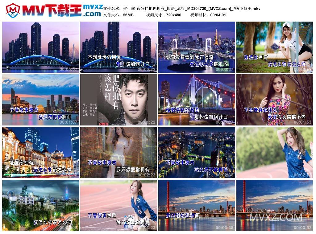 贺一航-该怎样把你拥有_国语_流行_MD304720